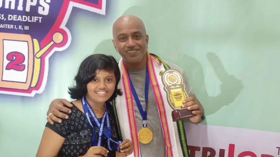 Father-Daughter Bag Golds In Same Sports Event