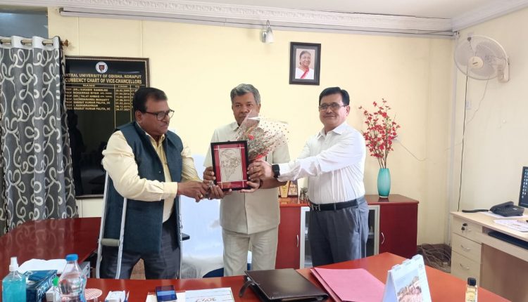 Chakradhar Tripathi Joins As VC Of Central University Of Odisha