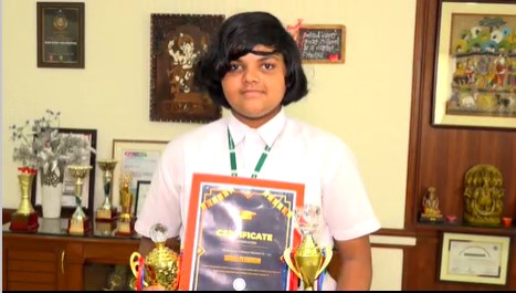 Odia girl Sashwati wins International Best Young Artist Award