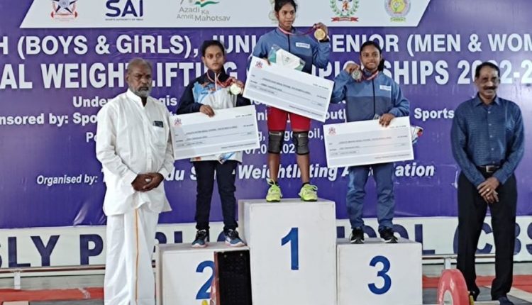 National Weightlifting: Odisha’s Jyoshna Bags Gold, Priteesmita Claims Bronze