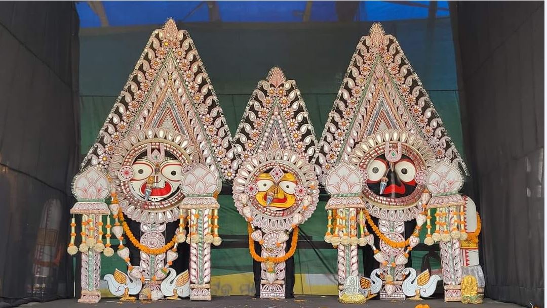 Today is the rare appearance of the Lord Jagganath will be adorned with PadmaBesha