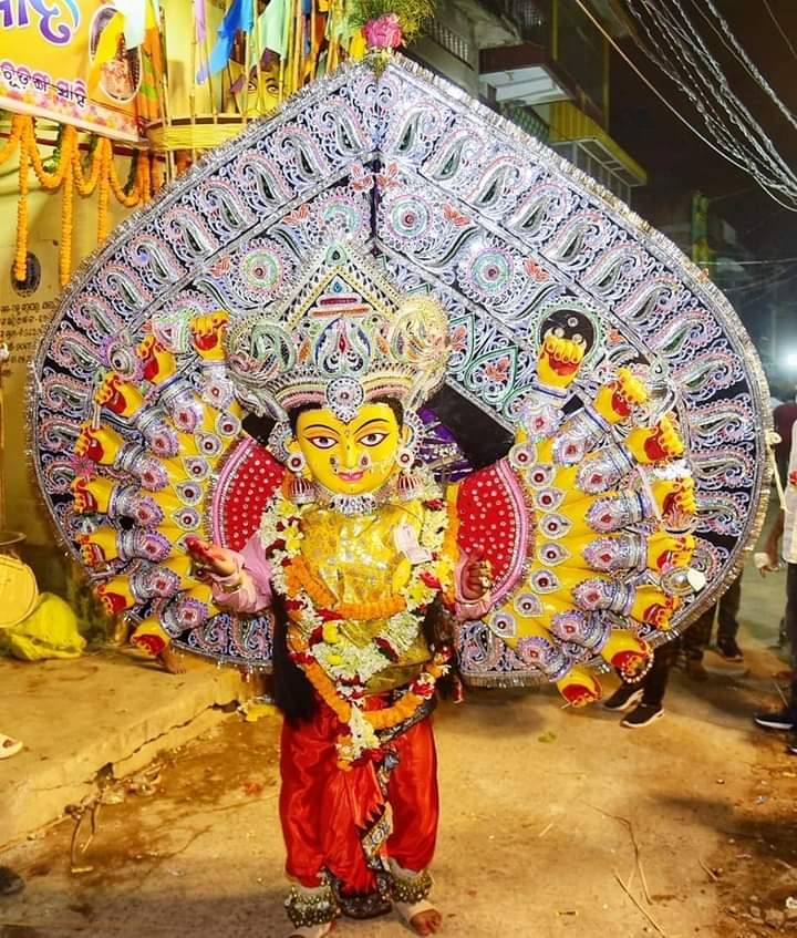 Puri is celebrating its unique tradition, Sahi Jata.