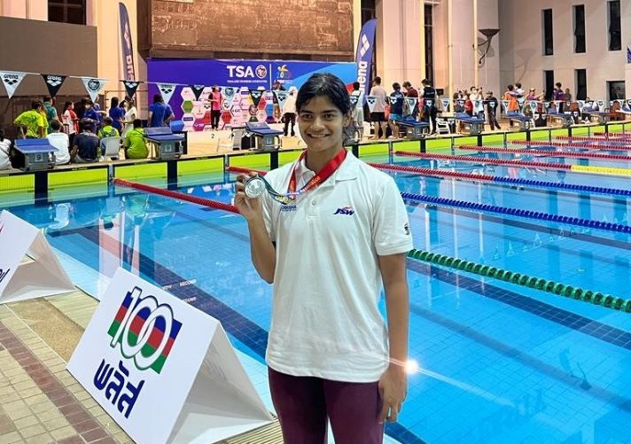 Odisha's Pratyasha Ray wins Silver in Women's 50m Backstroke at Thailand Meet