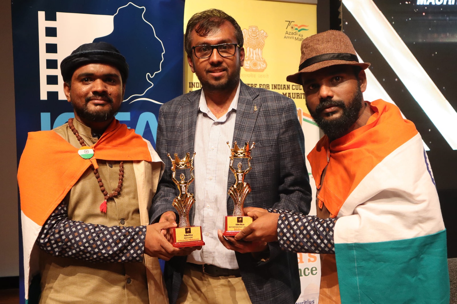 Ganjam's film 'Adwitiya' wins two awards at the Mauritius Film Festival