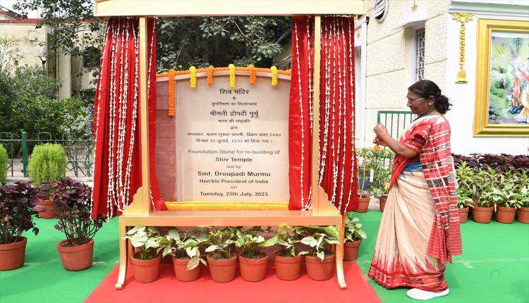 President Droupadi Murmu opens a tribal arts gallery and Navachara at Rashtrapati Bhavan as she finishes a year in office.