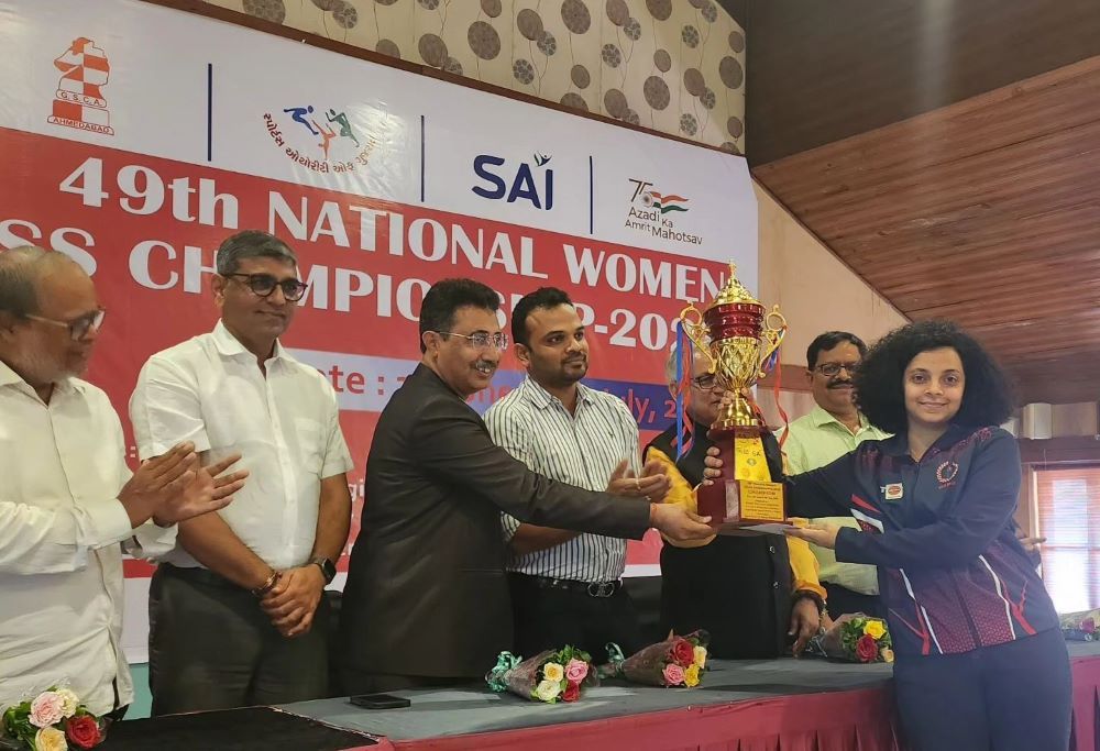 Odisha's Padmini Rout emerges as champion of the 49th National Women Chess Championship 2023