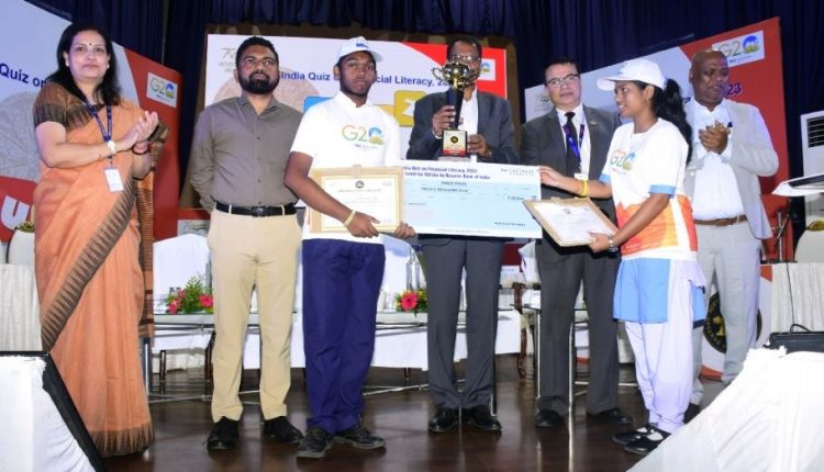 Cuttack School Duo Emerges State Champions In RBI’s Financial Literacy Quiz
