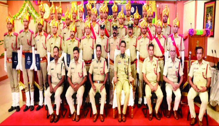 Personnel awarded DGP Disc Medal on the occasion of Independence Day for gallantry and outstanding service in rescue operations