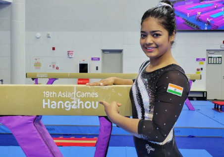 Gymnast Pranati Nayak from Odisha Secures Spot in Asian Games Finals