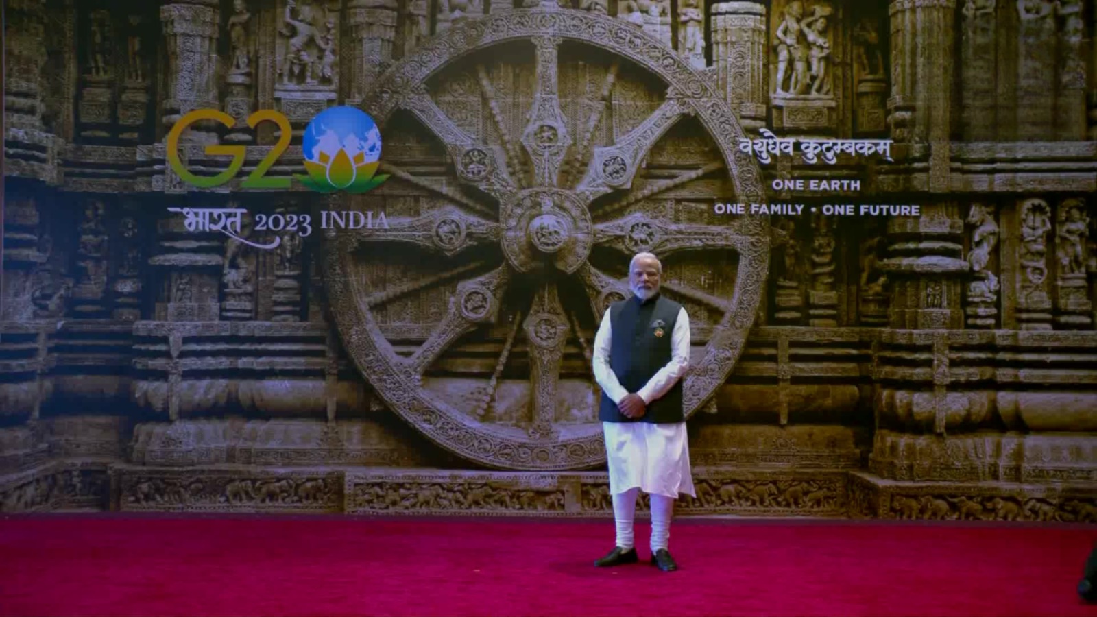 Odisha’s timeless wonder Konark Wheel replica serves as backdrop of PM Modi's welcome handshake with G20 leaders