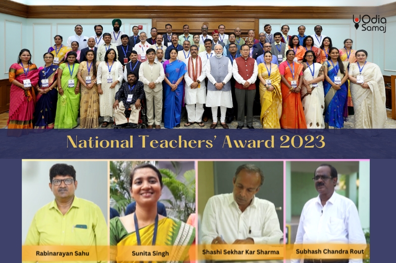 Six from Odisha conferred with  National Teachers’ Award 2023