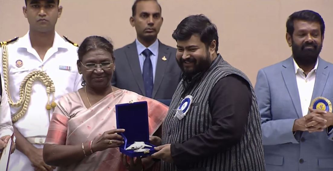 Director Anupam Patnaik Receives National Award 2023 for Best Odia Feature Film 'Pratikshya'
