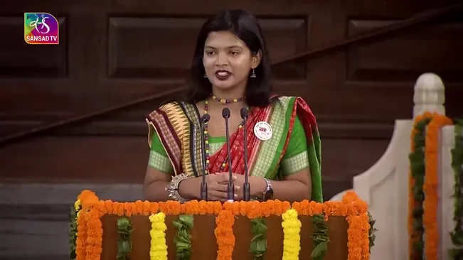 Odisha Girl Anmol Ankita Wins Heart With Her Talk On Shastri In Parliament