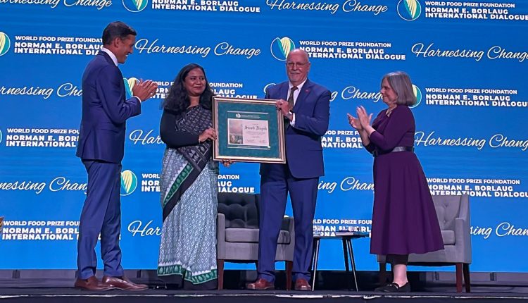 Scientist Dr. Swati Nayak known as ‘Bihana Didi’ of Odisha Receives Prestigious Norman Borlaug Field Award