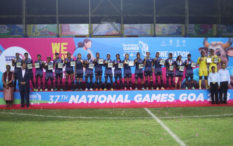 Odisha Women’s Football Team Crowned Champions at 37th National Games 2023 in Goa