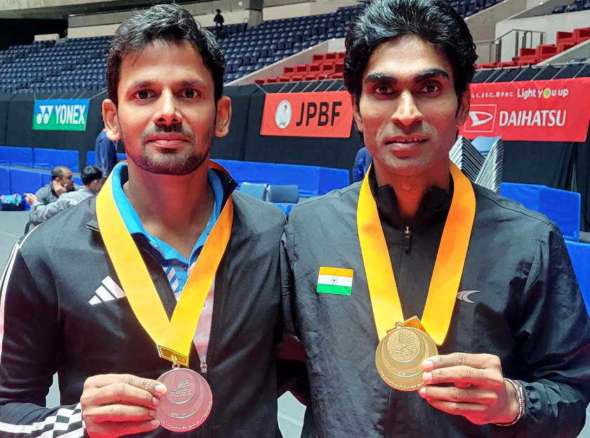 Odisha's Pramod Bhagat and Deep Ranjan Bisoyee win gold and silver at Japan Para Badminton International 2023