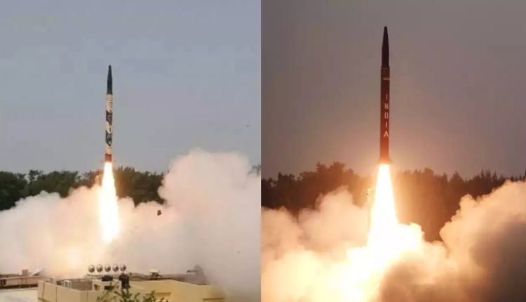 India Achieves Success in Short-Range Ballistic Missile 'Agni-1' Training Launch from Odisha Base