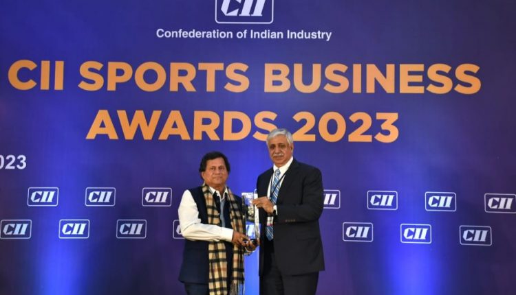 Bhubaneswar's KIIT Shines with 'Best Sports Facility' Award at 1st CII Sports Business Awards