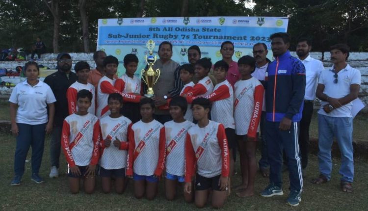 KISS Boys & Girls Emerge Champions In All Odisha Sub-Junior Rugby 7s Meet