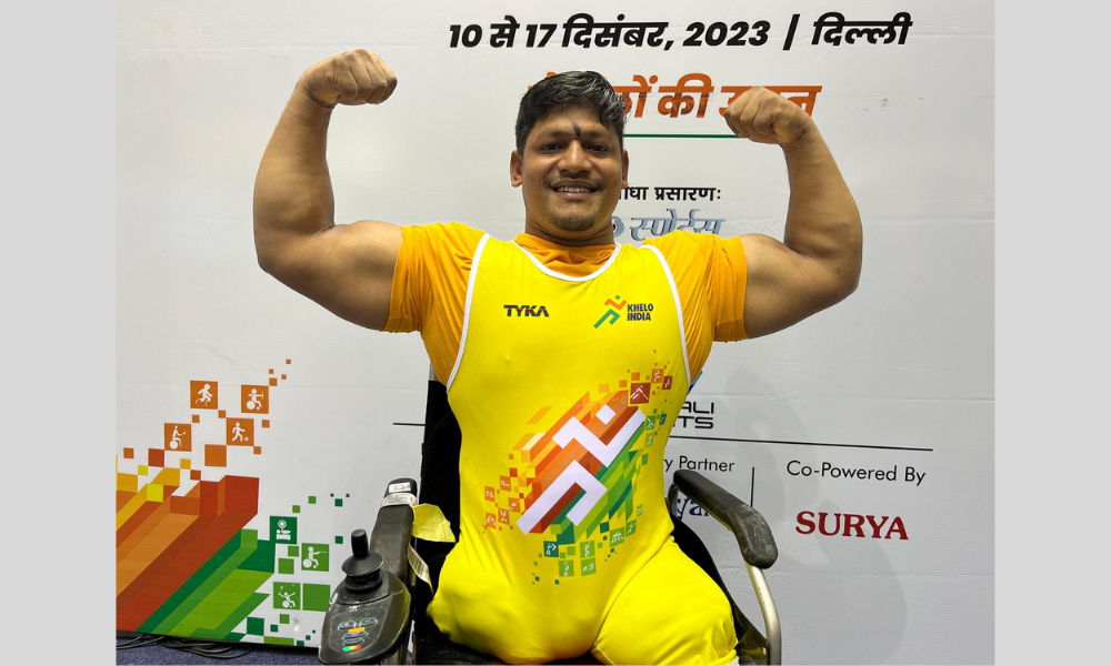 Odisha’s Gadadhar Sahu Strikes Gold in Para Powerlifting at Khelo India Para Games