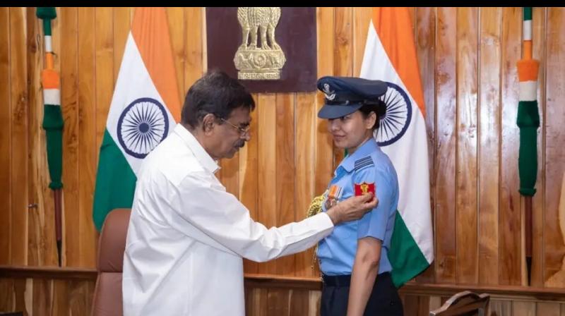 Squadron Leader Manisha Padhi From Odisha Becomes India’s First Woman Aide-De-Camp