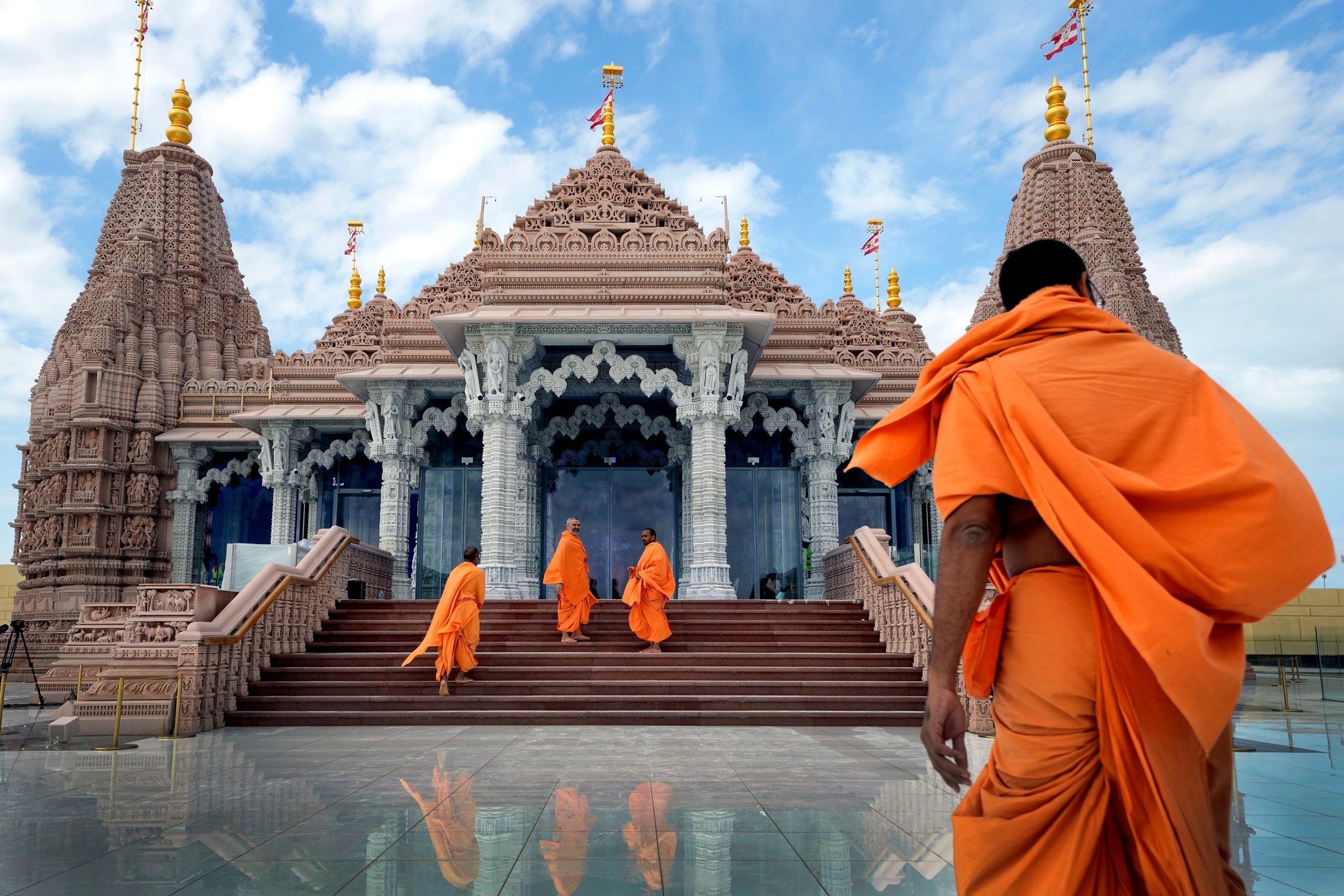 PM Modi inaugurates grand BAPS Hindu temple in Abu Dhabi