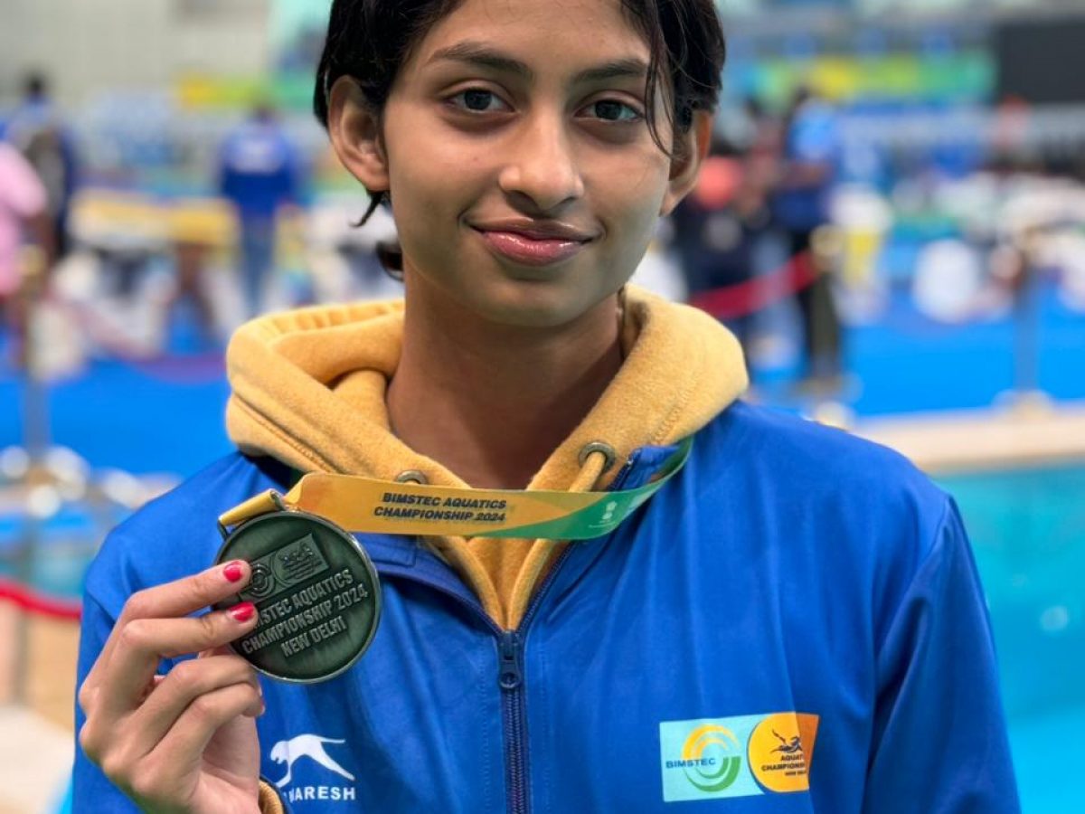 Odisha Swimmer Mannata Mishra Clinches First International Medal