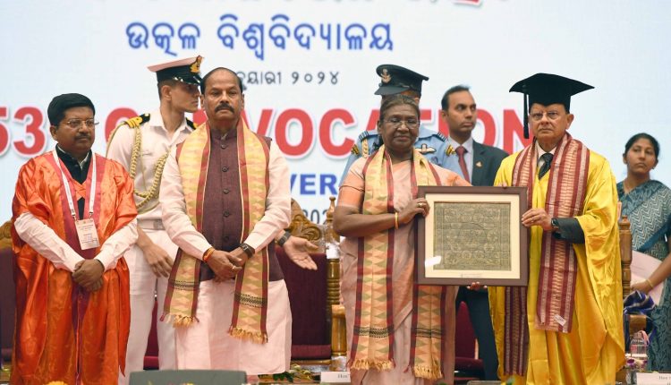 PM’s Principal Secretary PK Mishra Among 3 Conferred Honorary Doctorates By President At Utkal University Convocation