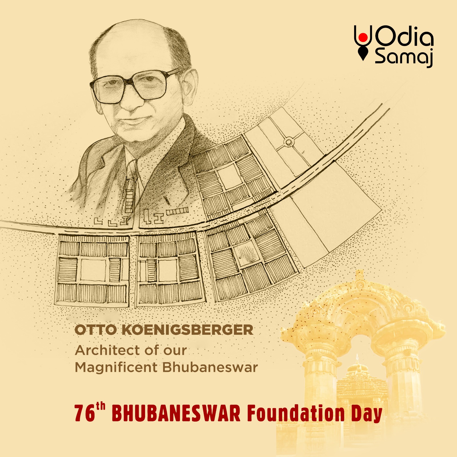 Bhubaneswar Celebrates its 76th Foundation Day Today.