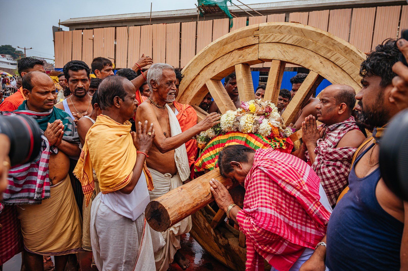 Chaka Dera Anukula Ritual Conducted for Annual Rath Yatra in Puri