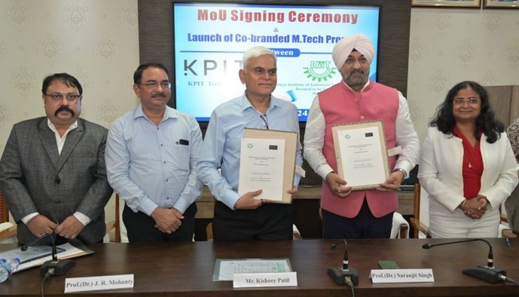 KIIT-DU and KPIT Technologies Launch Co-Branded M.Tech Programme in Automotive Electronics & Software