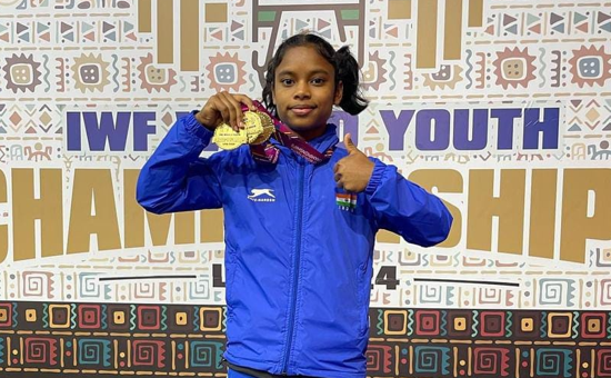 Odisha’s golden girl Preetismita Bhoi wins gold and breaks youth world record at IWF World Youth Championships
