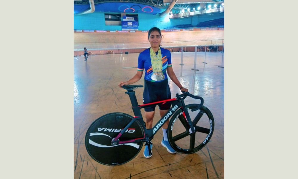 Odisha’s Swasti Singh Wins 5 Silver Medals at Khelo India Women’s Track Cycling League