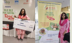 Odisha's Sabita Mohalik wins the Meri Poushtik Rasoi contest in Mumbai by preparing Odia cuisine