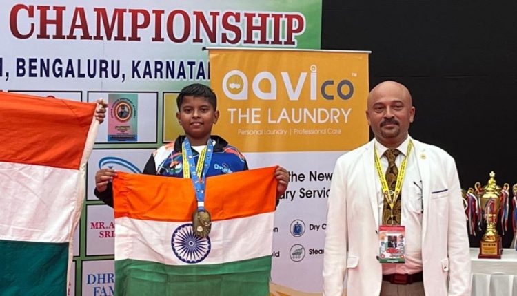 10-Year-Old SAIoneer Advik Sahoo Bags Bronze at Asian Taekwondo Meet