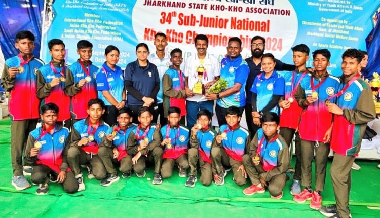 Odisha Boys Win Bronze at 34th Sub-Junior National Kho Kho Championship